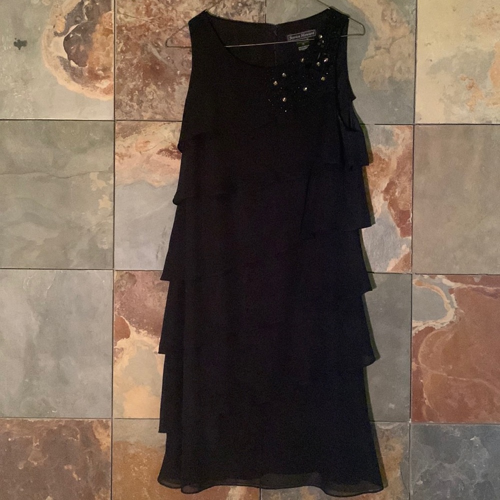 Jessica Howard Black Dress Size 12